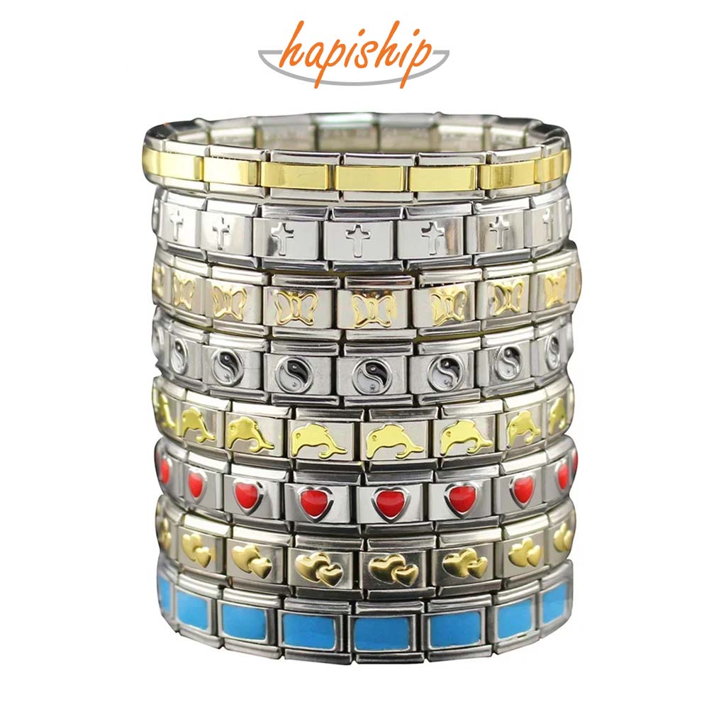 Butterfly Clasp Deployant - Hapiship Frauen Mann Mode Stil Schmuck