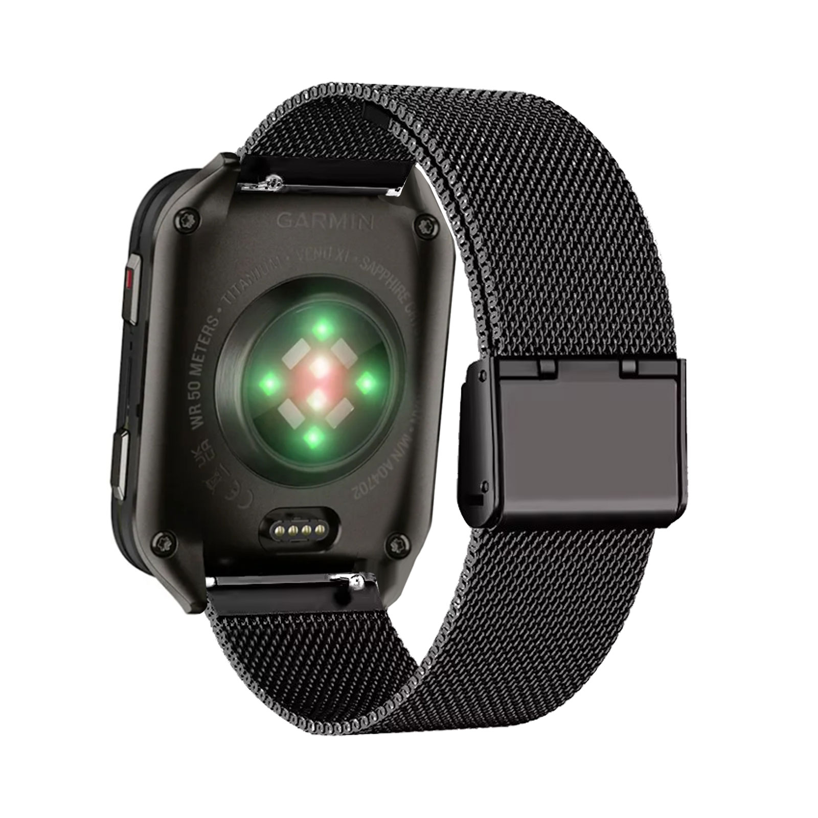 Mesh Strap Metal - Metallbänder für Garmin Venu X1 Band,