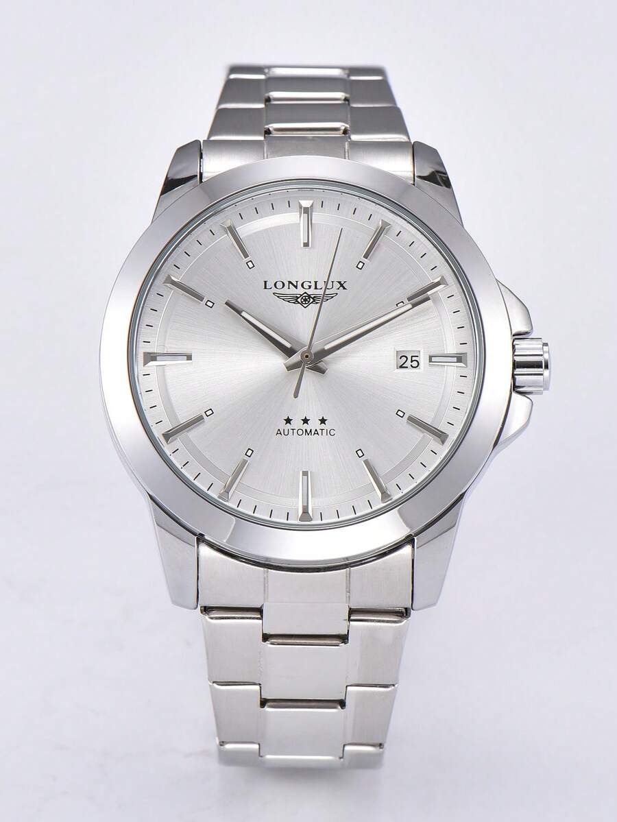 Butterfly Clasp Deployant - LONGLUX 1 Stück Herren Automatische Mechanische