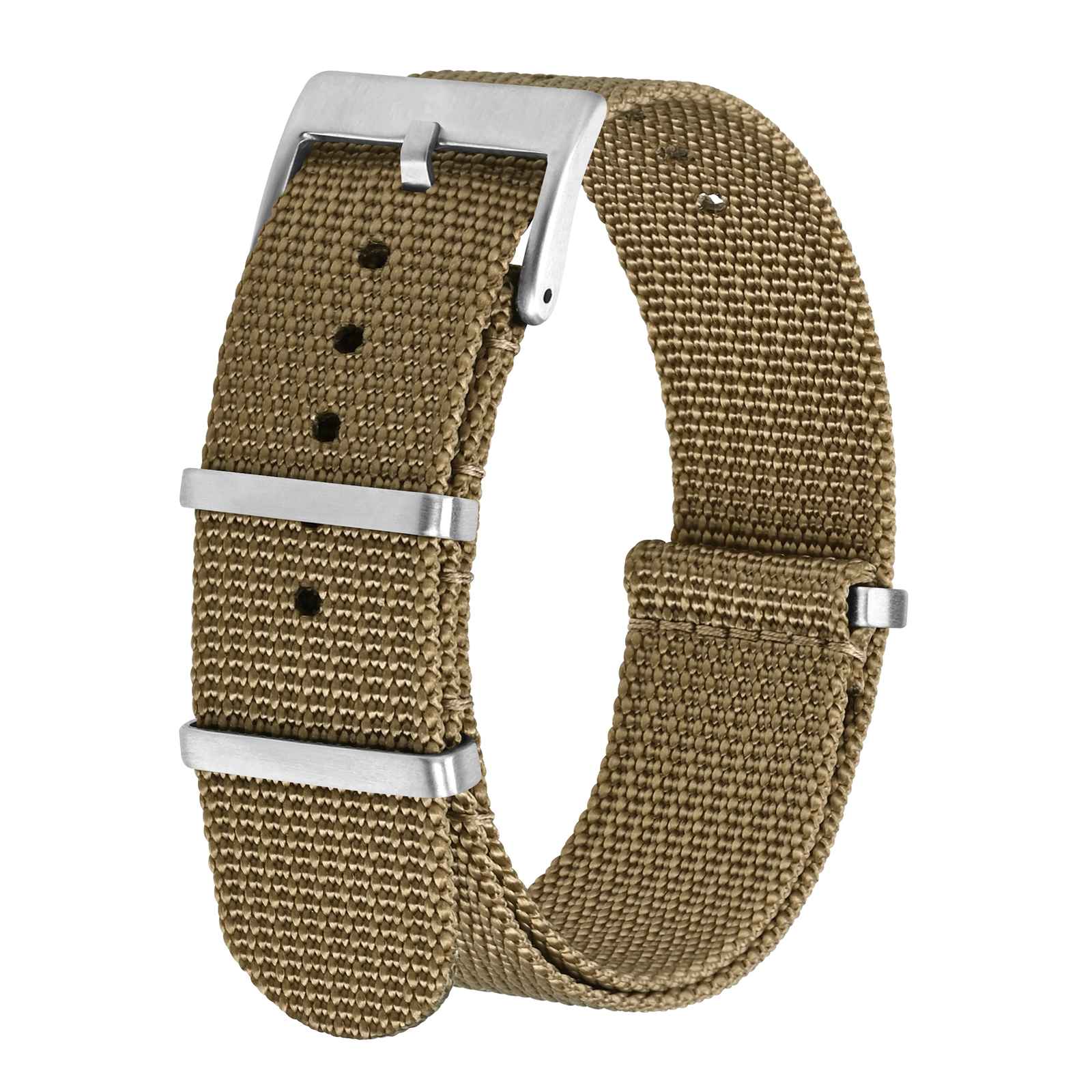 Nato Strap Nylon - BISONSTRAP Herren-Uhrenarmband, 18 mm, 20 mm,