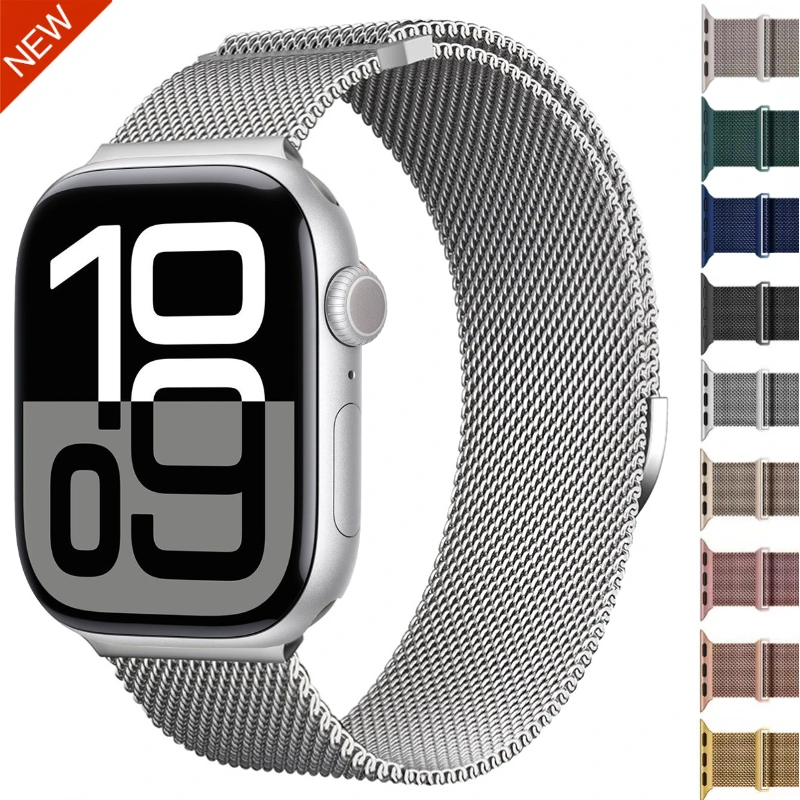 Milanese Loop Magnetic - Milanaise-Metallarmband für Apple Watch Ultra 3/2