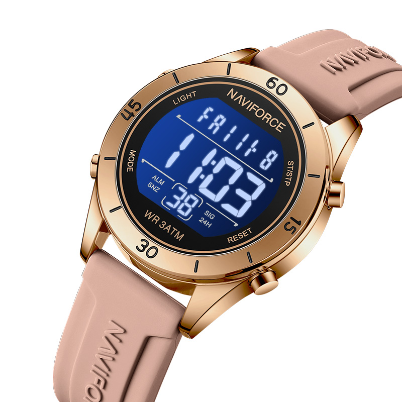 Silicone Band Women - NAVIFORCE Uhr Für Frauen Mode Sport
