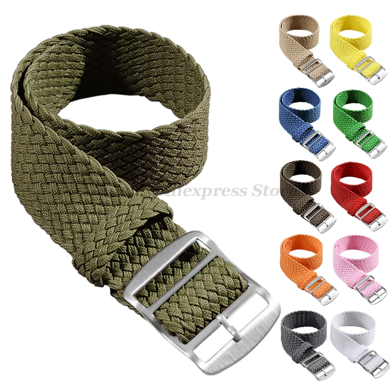 Perlon Strap Woven - Gewebtes Nylonarmband für Perlon-Uhrenarmband, hochwertige Mode,
