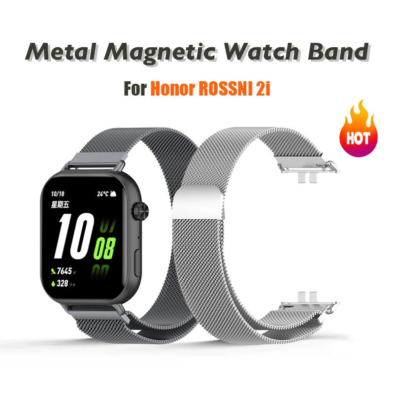 Milanese Loop Magnetic - Edelstahl Metall Magnetische Milanese Strap Band