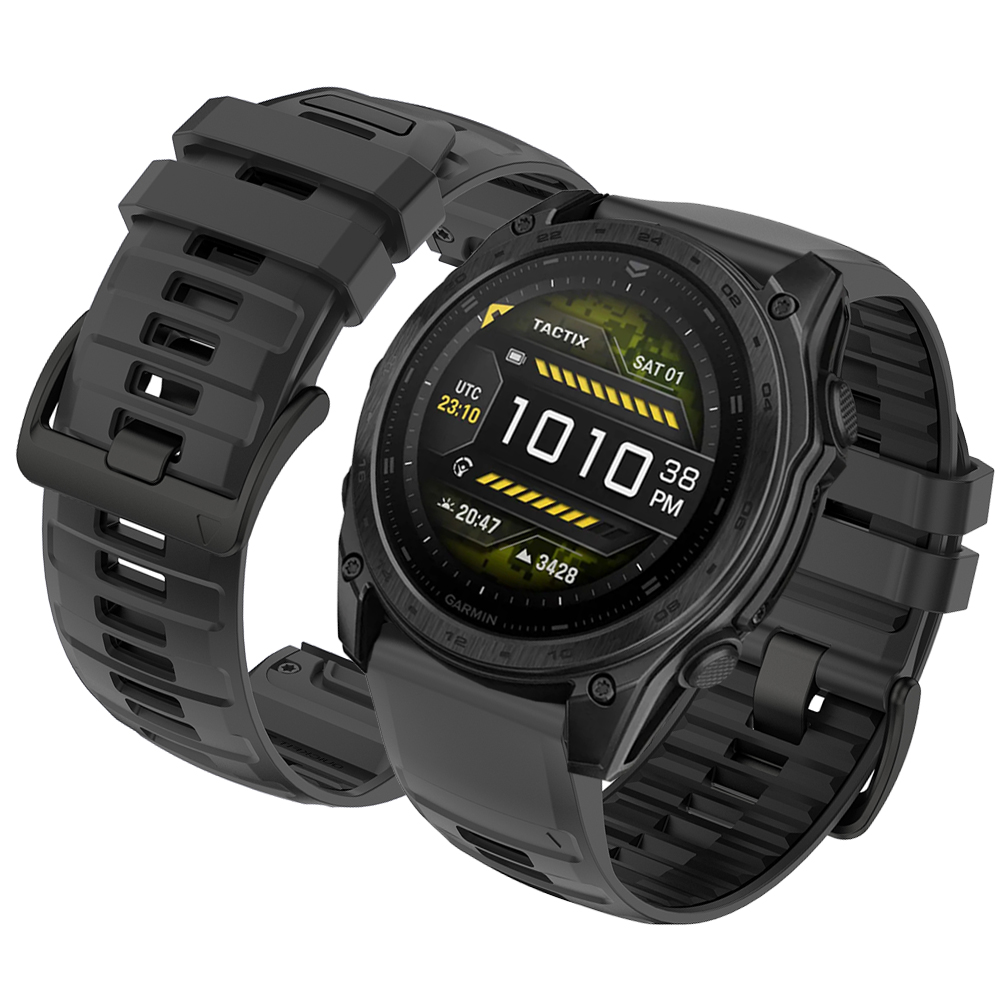 Silicone Watch Band 22Mm - Zweifarbiges Silikon-Uhrenarmband QuickFit 22 mm 26