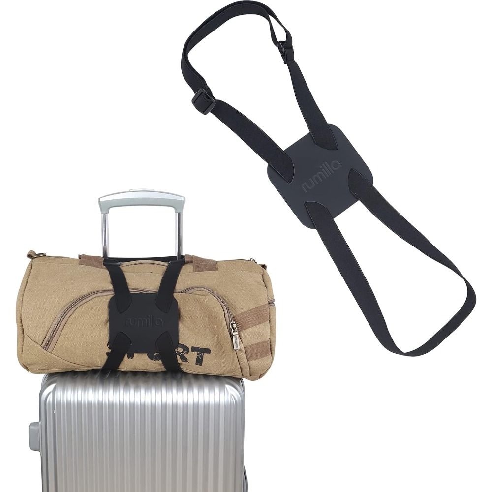 Schwarzer, verstellbarer Gepäc – Leather Strap Quick Release Bewertung und Preis