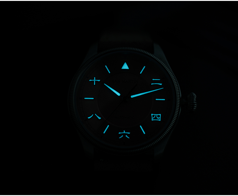 San Martin Herren-Automatikuhr – Leather Strap Quick Release Bewertung und Preis