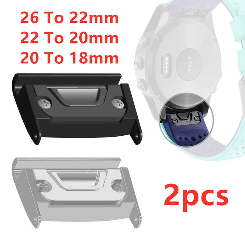 2 stücke Uhren armband adapter – Silicone Watch Band 22Mm Bewertung und Preis