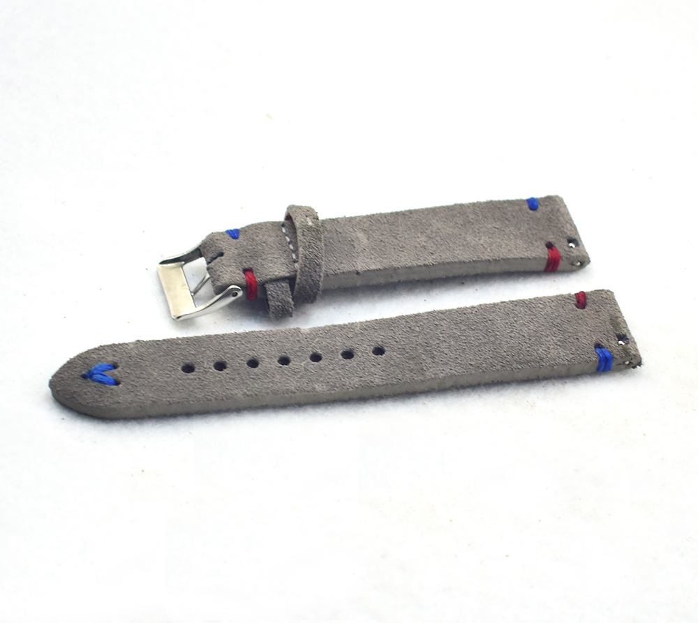 Uhrenarmbänder Retro Echtes Le – Suede Strap Watch Bewertung und Preis