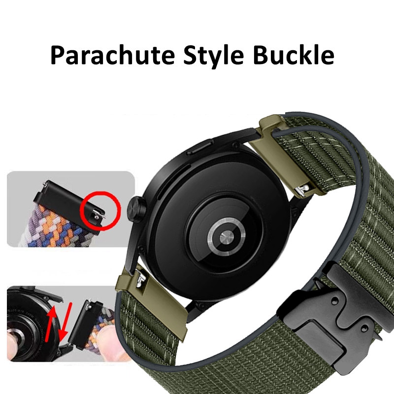 Wellenförmiges Nylon-Armband f – Parachute Strap Elastic Bewertung und Preis