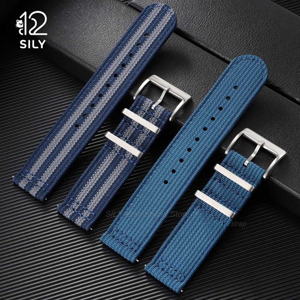 20/22mm Gewebtes Canvas-Stoff- – Canvas Strap Watch Bewertung und Preis