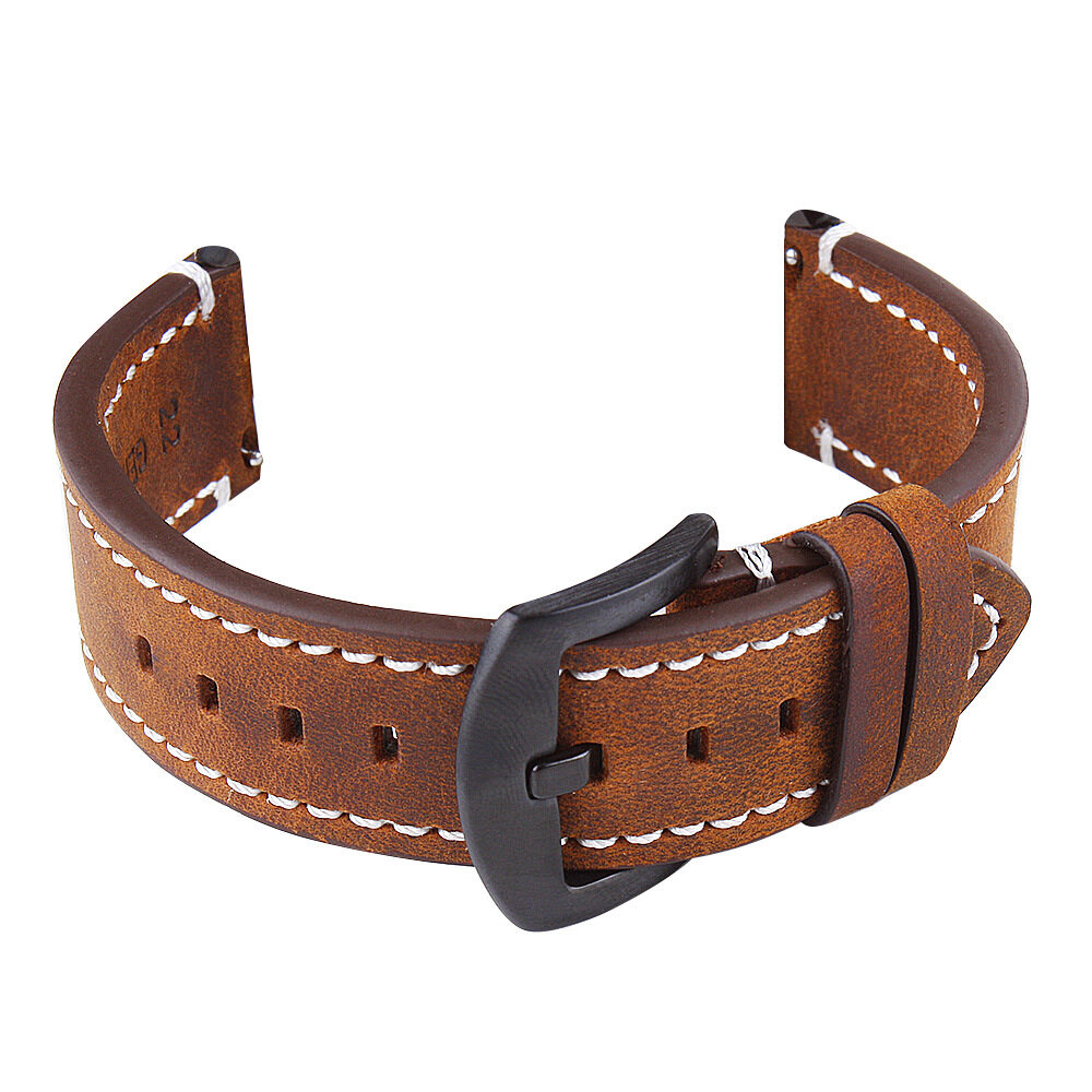 18 19 20 21 22 24 mm Schnellve – Leather Strap Quick Release Bewertung und Preis