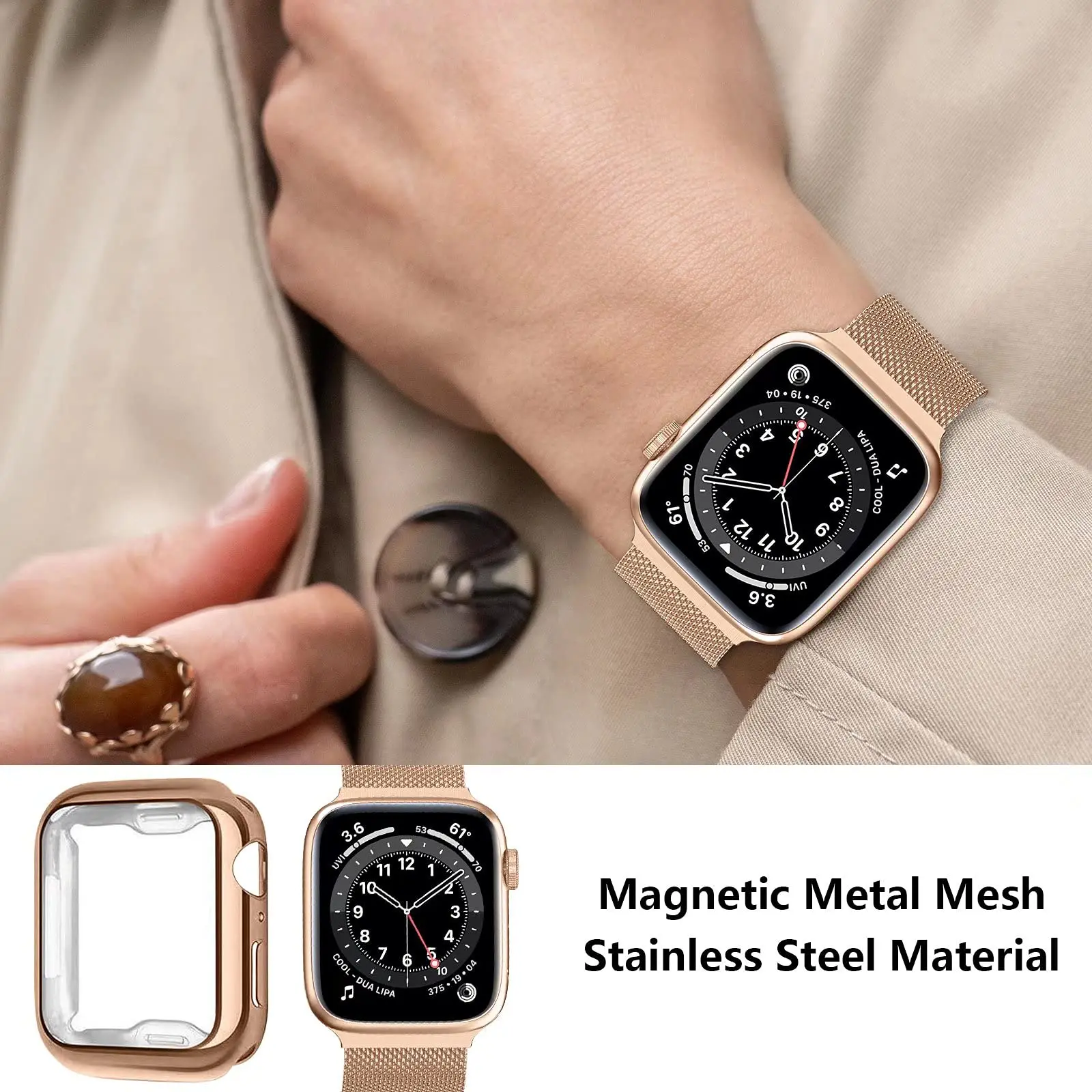 Mailänder Schlaufen gehäuse fü – Milanese Loop Magnetic Bewertung und Preis
