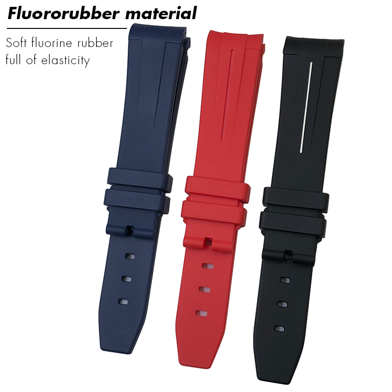 Gebogenes Ende 19 mm 20 mm 21  – Silicone Watch Band 22Mm Bewertung und Preis