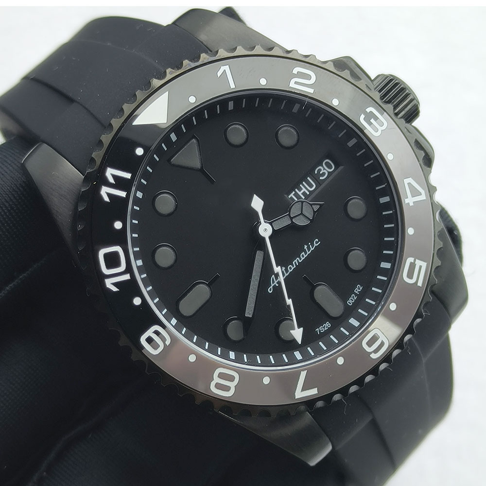 40MM NH36 Uhr Schwarz Herren E – Stainless Bracelet Diver Bewertung und Preis