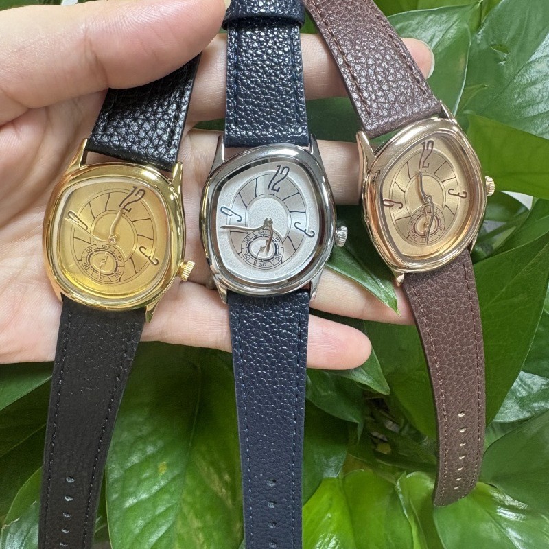 Neu gestaltete, einzigartig ge – Leather Watch Band Men Bewertung und Preis