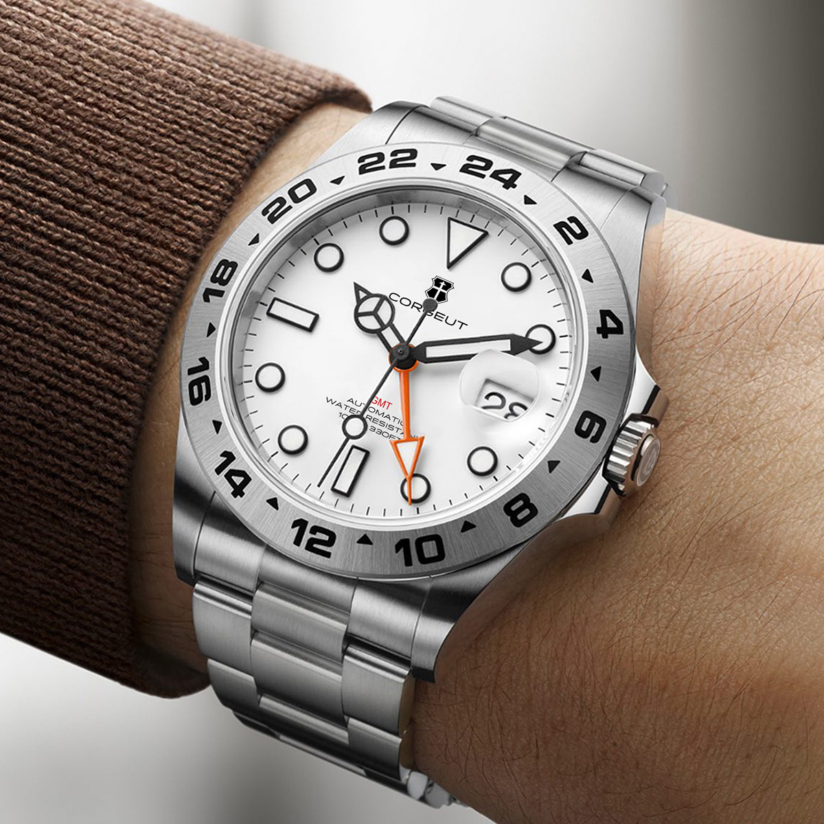 Benutzerdefinierte Luxus 39mm  – Stainless Bracelet Diver Bewertung und Preis