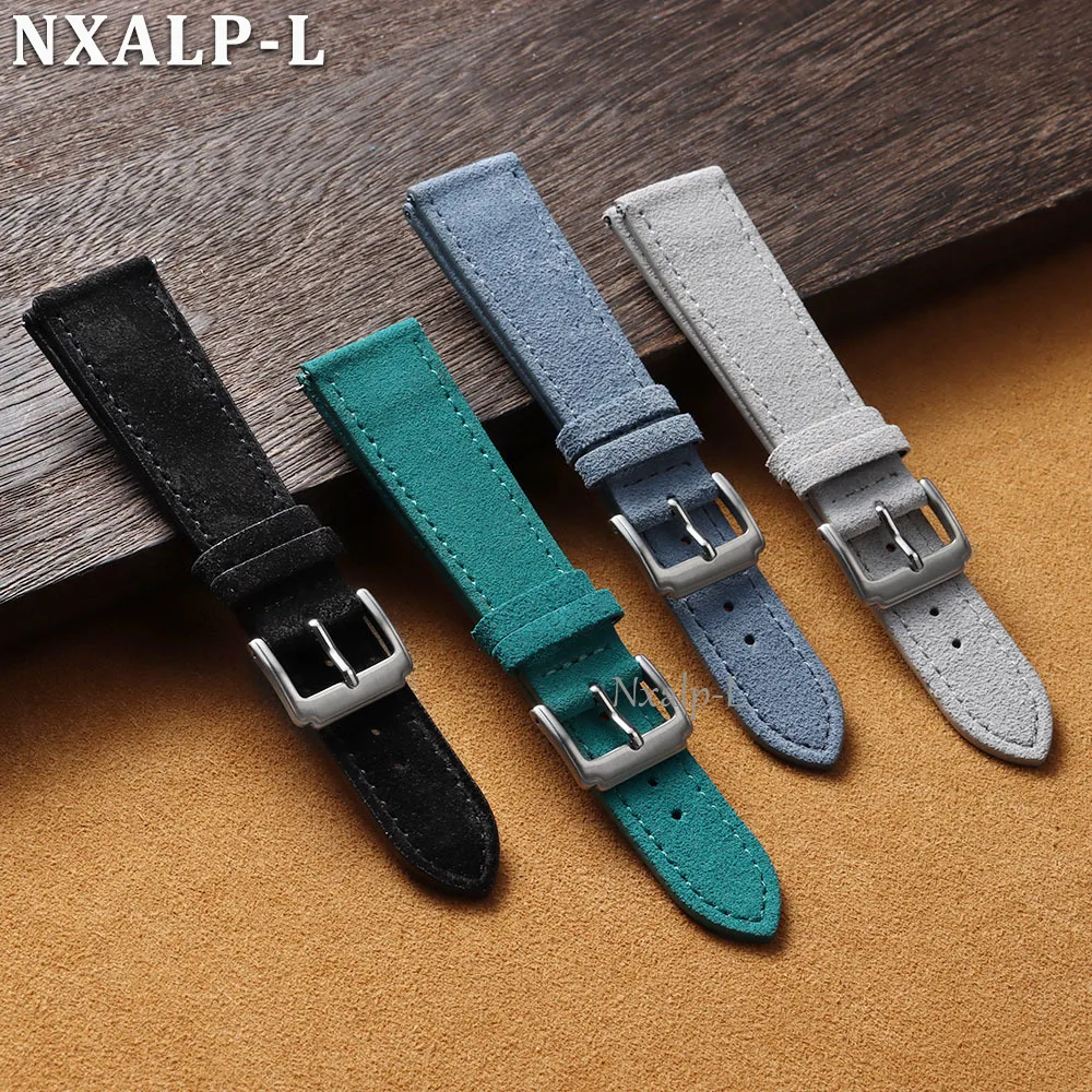 Langlebiges Wildleder-Rindsled – Suede Strap Watch Bewertung und Preis