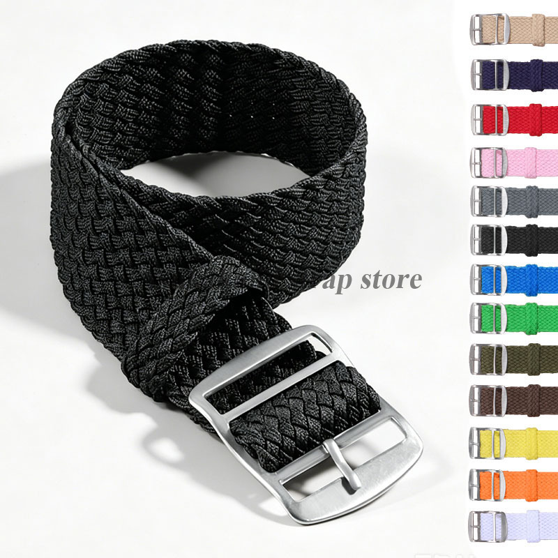 Hochwertiges Nylonarmband für  – Perlon Strap Woven Bewertung und Preis