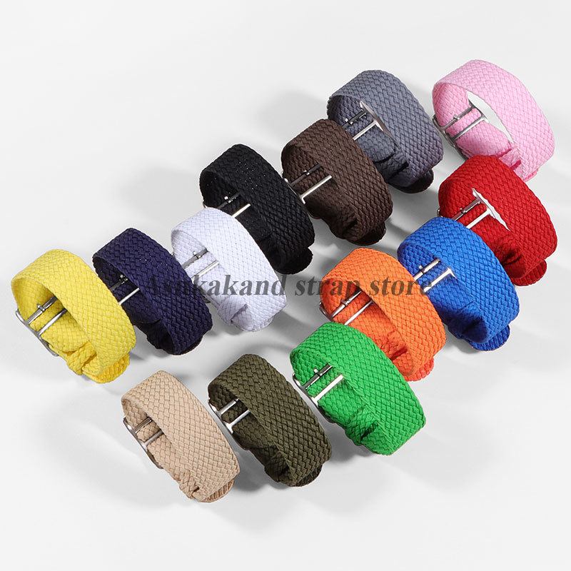 Hochwertiges Nylonarmband für  – Perlon Strap Woven Bewertung und Preis