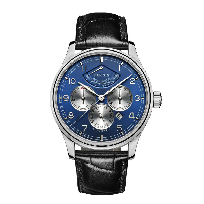 Parnis Pilot II Seriers Leucht – Leather Watch Band Men Bewertung und Preis