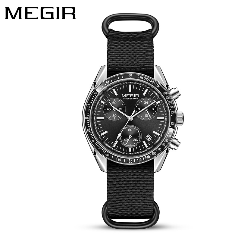 MEGIR 2247 Neue Luxus Herrenuh – Canvas Strap Watch Bewertung und Preis