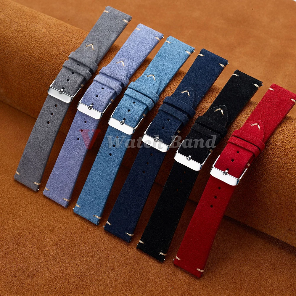 14mm 16mm 18mm Armband Schnell – Suede Strap Watch Bewertung und Preis