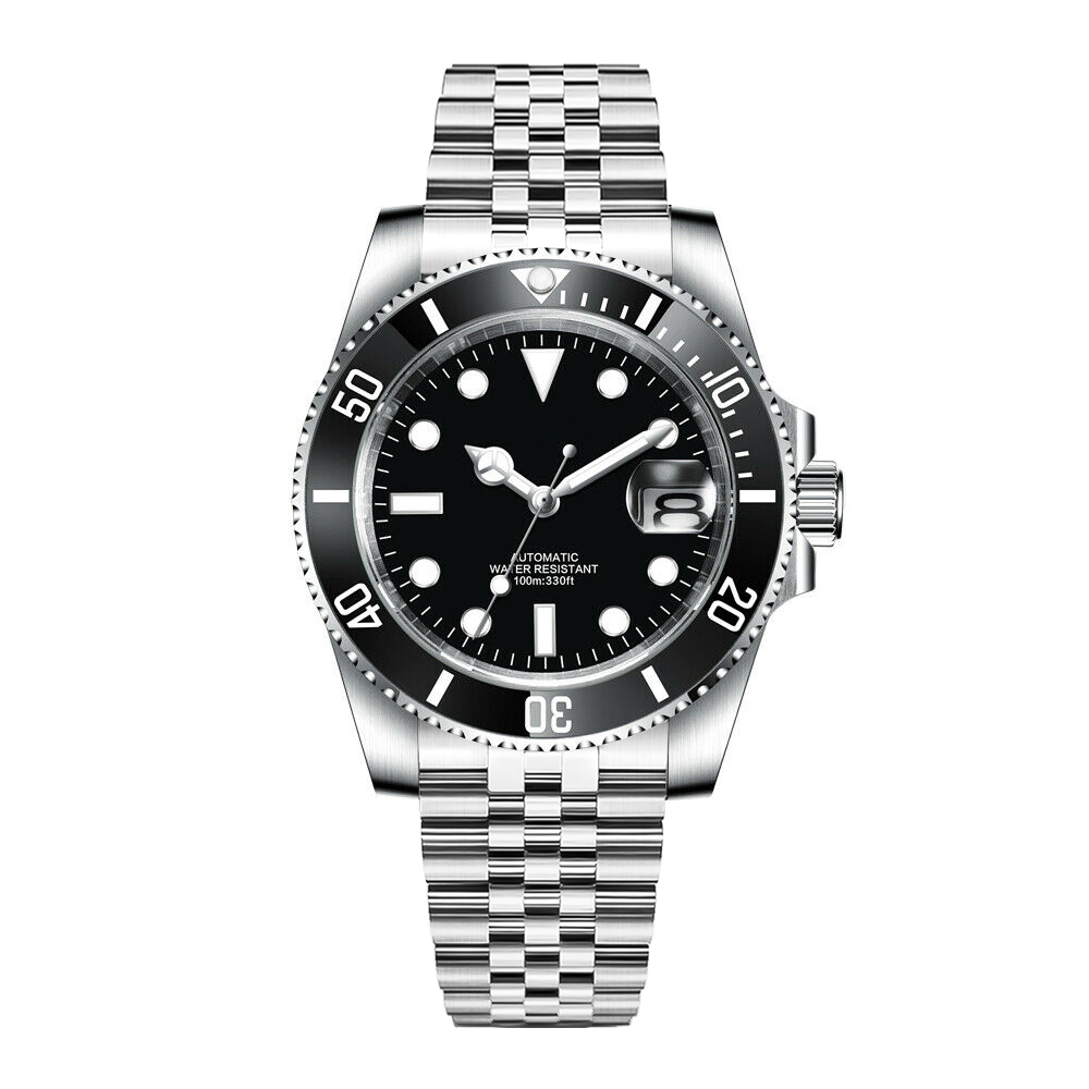 DIY Logo 40MM Taucheruhr NH35  – Stainless Bracelet Diver Bewertung und Preis