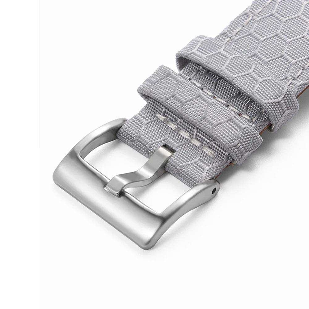 20mm 22mm Glattes Echtes Nylon – Perlon Strap Woven Bewertung und Preis