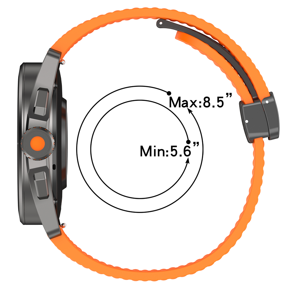 22 MM Silikon Armband Für HUAW – Silicone Watch Band 22Mm Bewertung und Preis