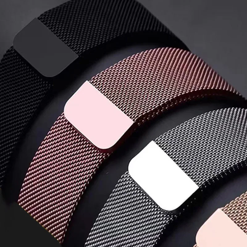 22 mm 20 mm Milanaise-Schlaufe – Milanese Loop Magnetic Bewertung und Preis