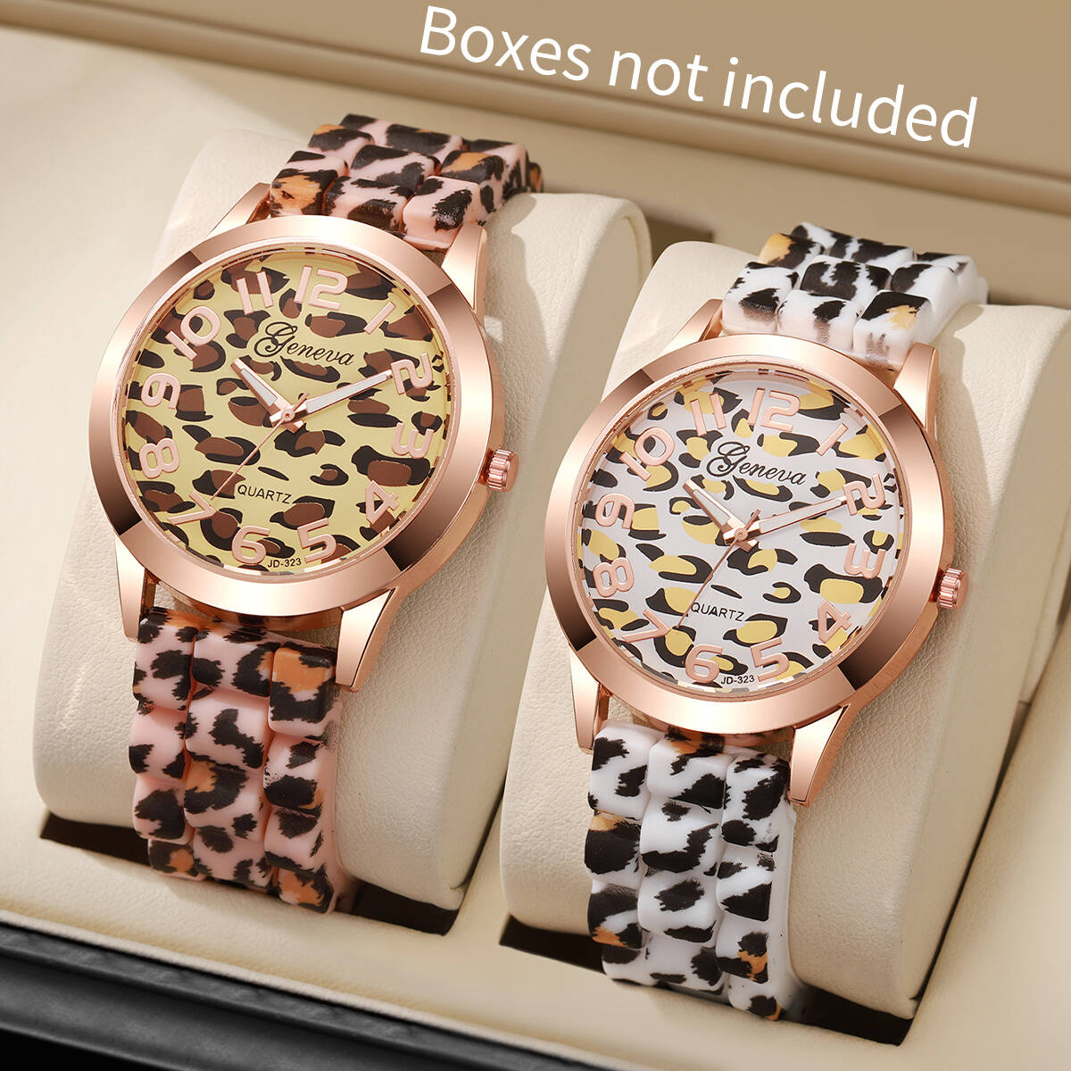2 Stück/Set modische Damenuhre – Silicone Band Women Bewertung und Preis