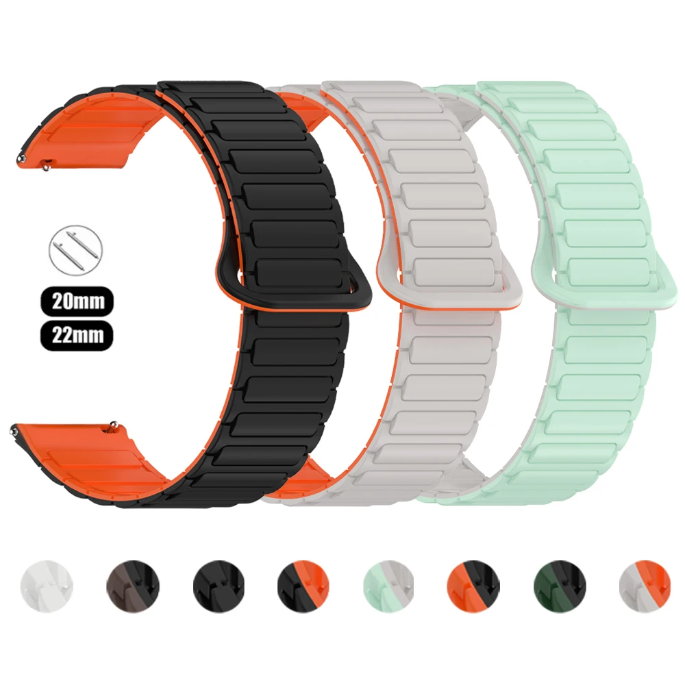 22 mm 20 mm magnetisches Silik – Silicone Watch Band 22Mm Bewertung und Preis