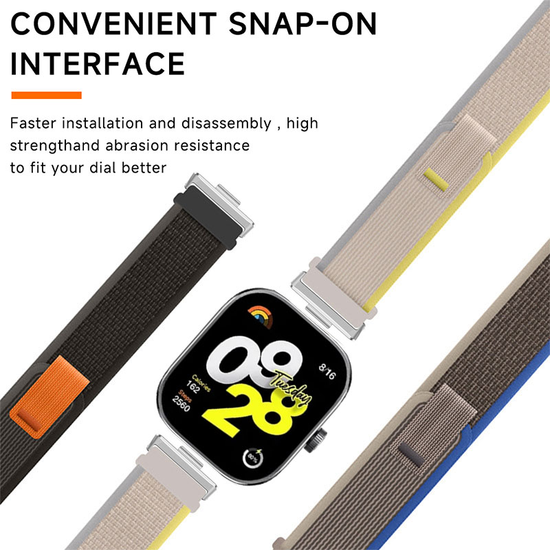 Für Xiaomi Redmi Uhr 4, Nylon  – Sport Loop Velcro Bewertung und Preis