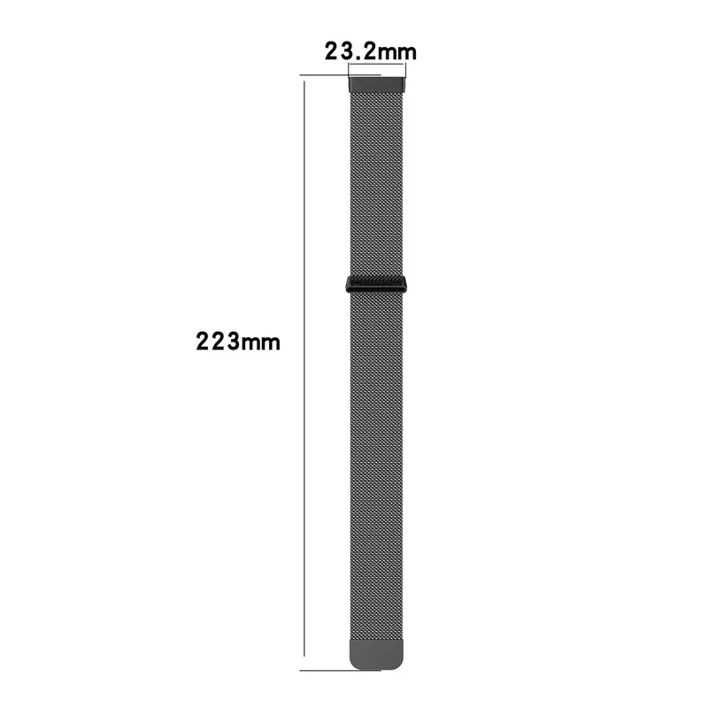 Milan-Armband für Fitbit Versa – Milanese Loop Magnetic Bewertung und Preis