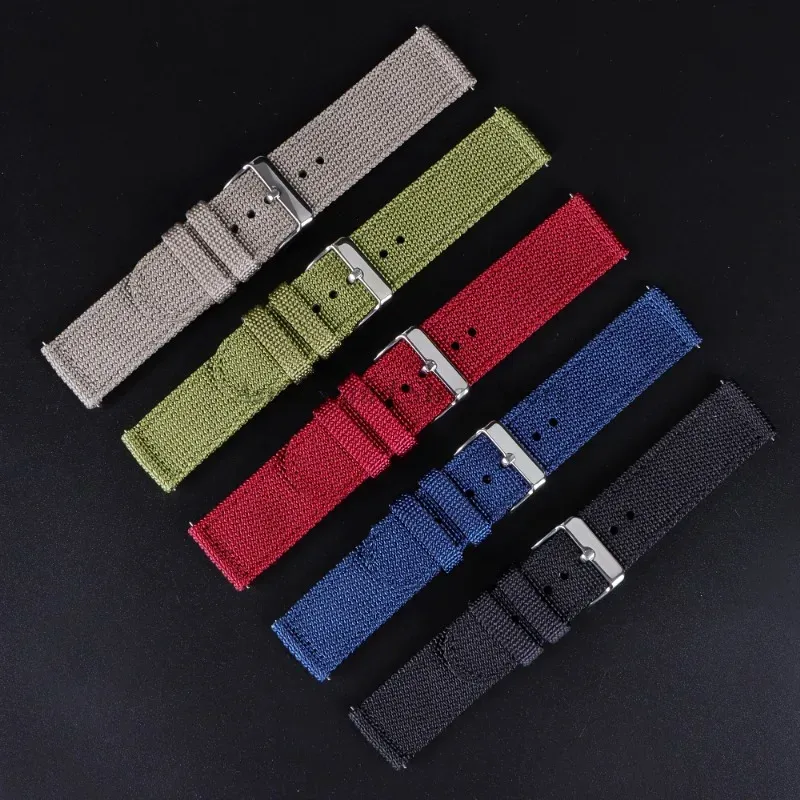 18 20 22 24 mm Nylon-Canvas-Ar – Nato Strap Nylon Bewertung und Preis