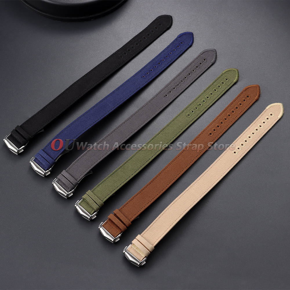 Geripptes Nylon-Uhrenarmband,  – Canvas Strap Watch Bewertung und Preis