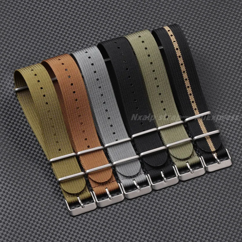Geripptes Nylon-Uhrenarmband,  – Nato Strap Nylon Bewertung und Preis