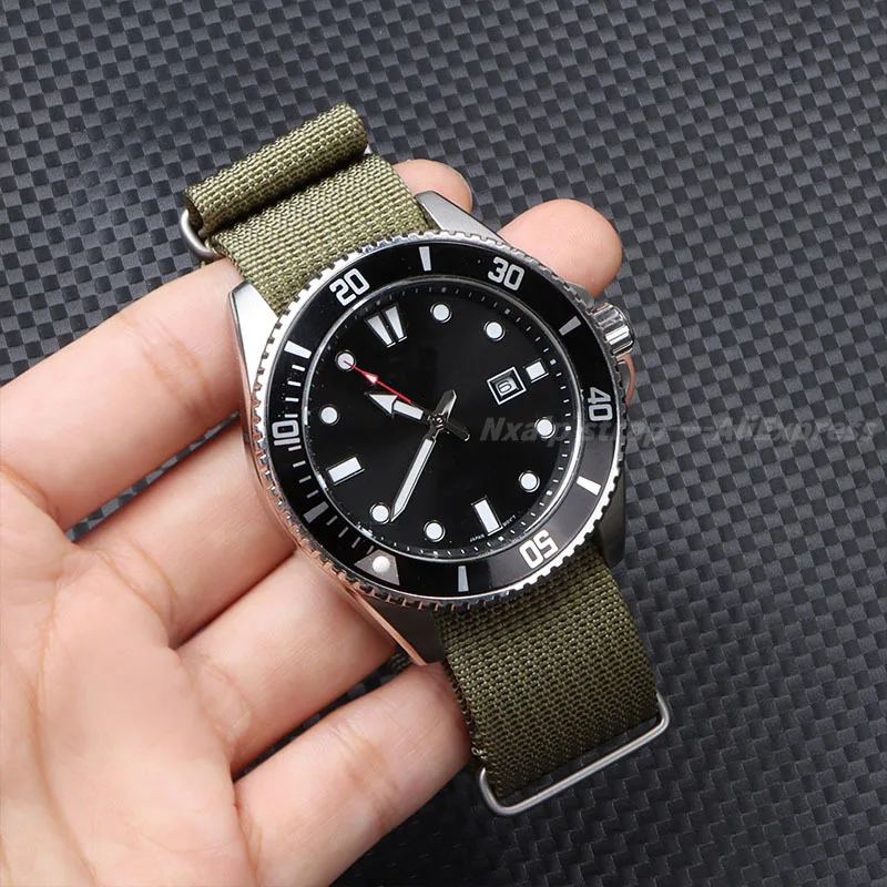 Geripptes Nylon-Uhrenarmband,  – Nato Strap Nylon Bewertung und Preis