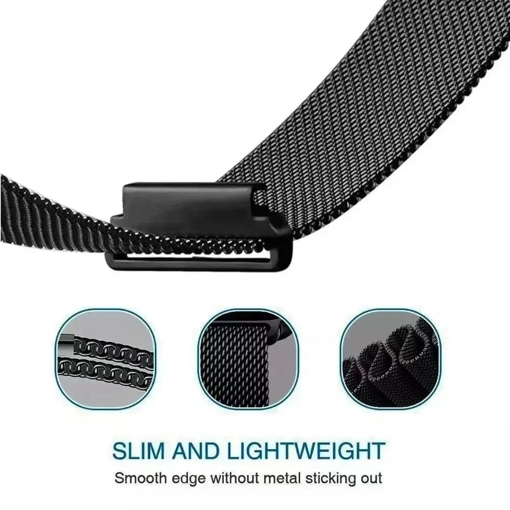 20mm 22mm Milanese Loop Armban – Milanese Loop Magnetic Bewertung und Preis