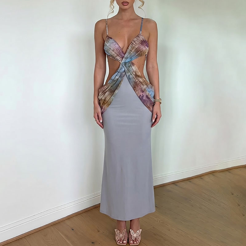 Sexy V-Ausschnitt Ärmelloses K – Mesh Strap Metal Bewertung und Preis