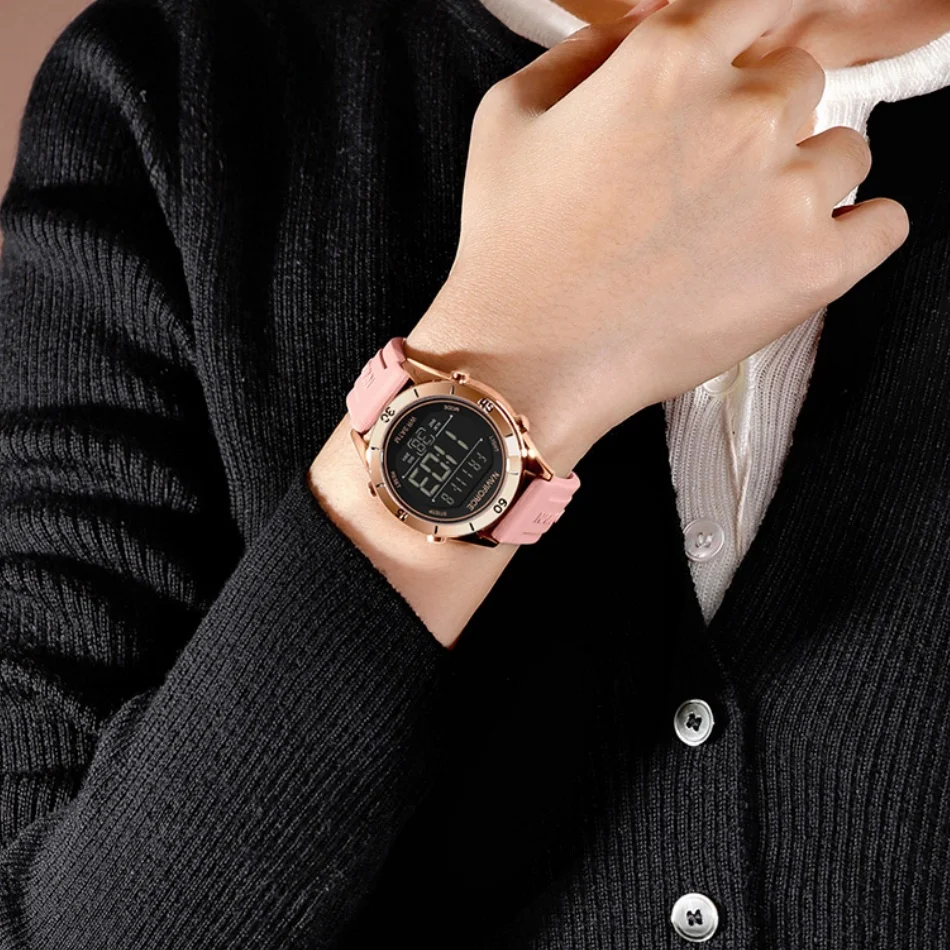 NAVIFORCE Uhr Für Frauen Mode  – Silicone Band Women Bewertung und Preis