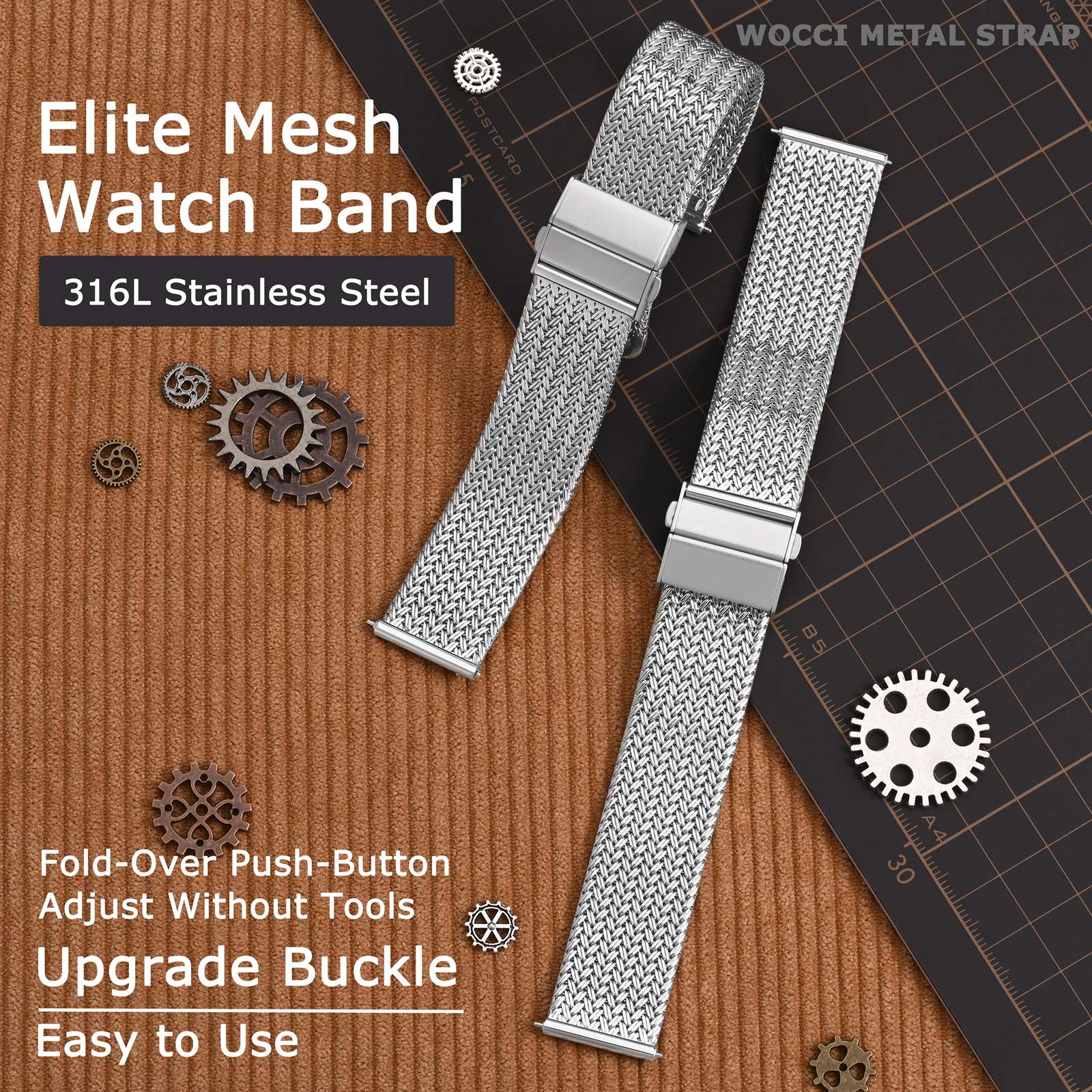 WOCCI Elite Metall-Uhrenarmban – Nato Strap Nylon Bewertung und Preis