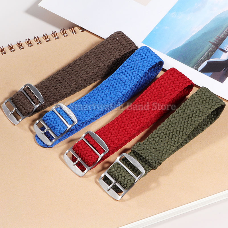 14mm 16mm 18mm 20mm 22mm Geweb – Perlon Strap Woven Bewertung und Preis