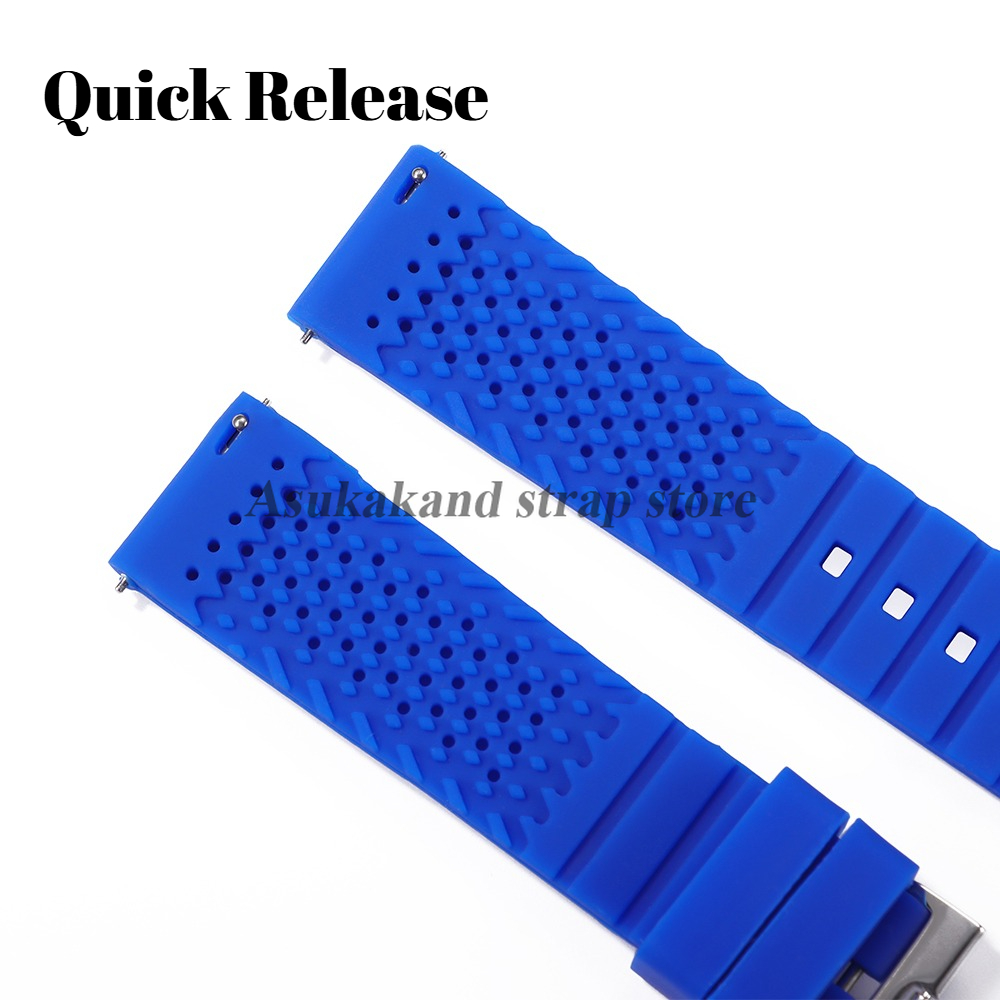 Silikon-Uhrenarmband für Seiko – Leather Strap Quick Release Bewertung und Preis