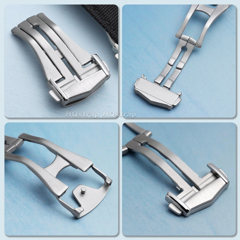 Edelstahl-Uhrenschließe 18mm 2 – Butterfly Clasp Deployant Bewertung und Preis