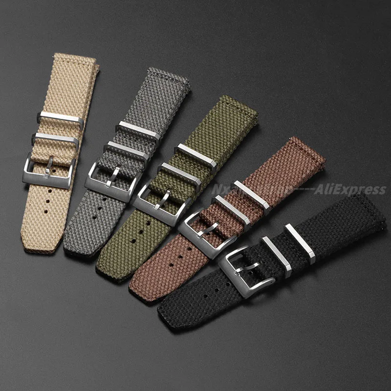 20mm 22mm Nylon Baumwolle Uhre – Nato Strap Nylon Bewertung und Preis