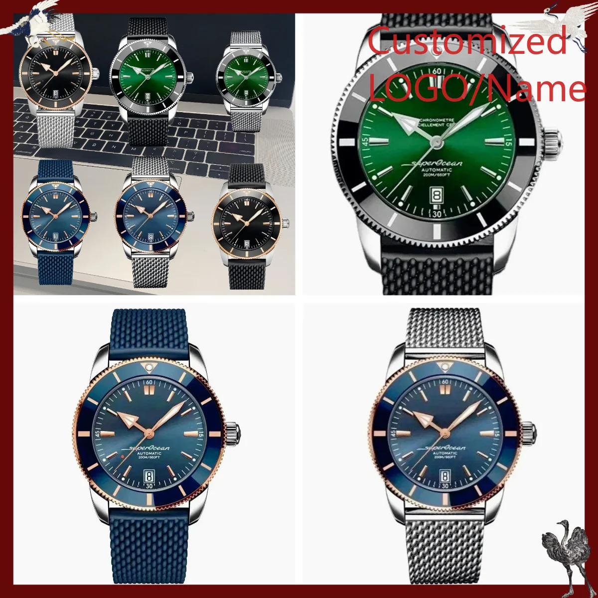A1212 Store Maßgefertigte Uhre – Rubber Strap Diver Bewertung und Preis