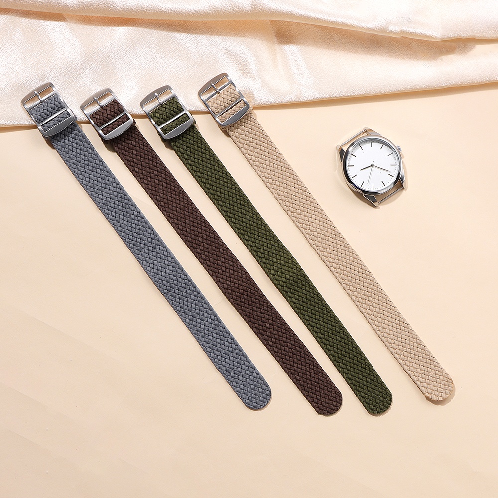 Nylon Gewebtes Canvas-Uhrenarm – Perlon Strap Woven Bewertung und Preis