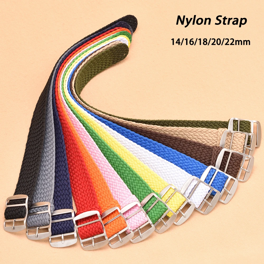 Gewebtes Nylon-Uhrenarmband, 1 – Perlon Strap Woven Bewertung und Preis